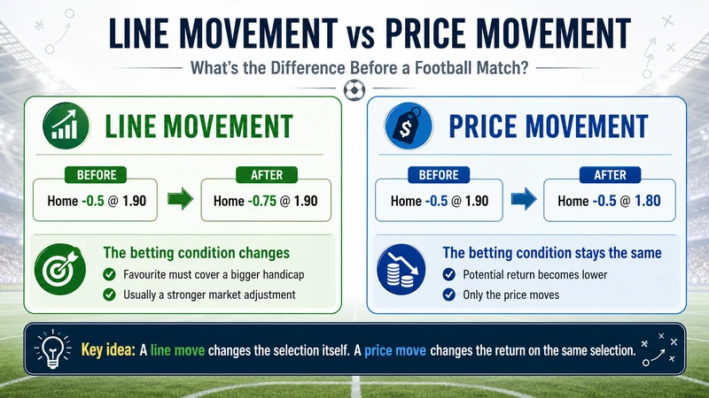 Why Football Odds Move Before Kick-off