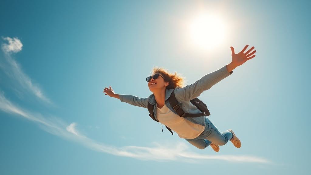 Dreaming of flying - The ultimate transcendence