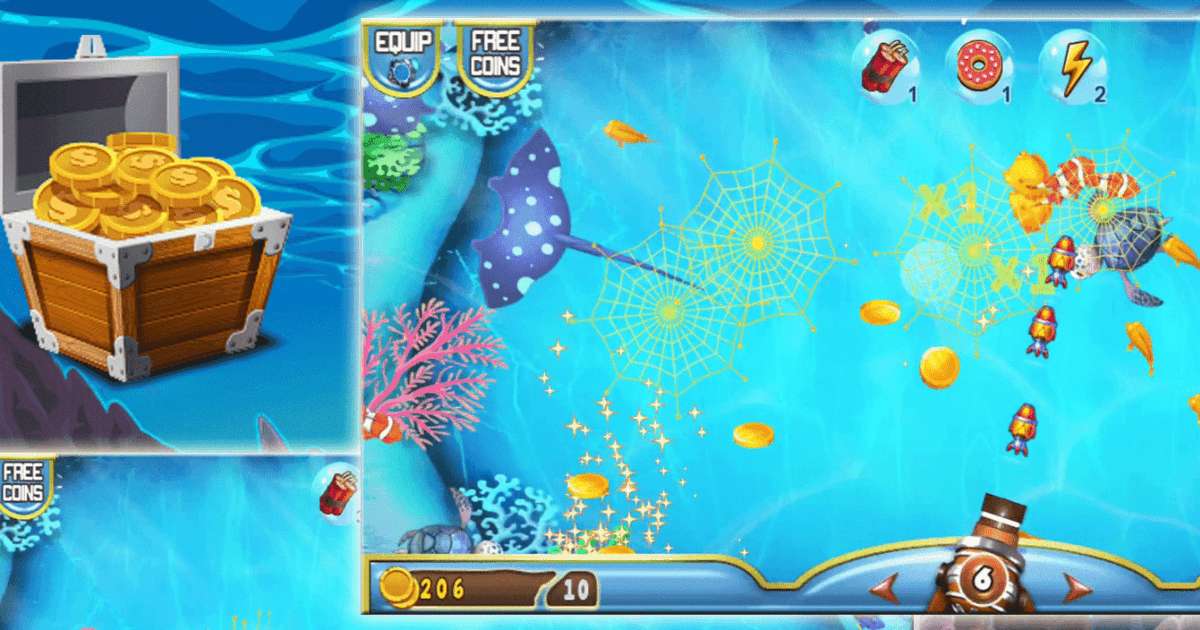 Fish Shooting Reward Games