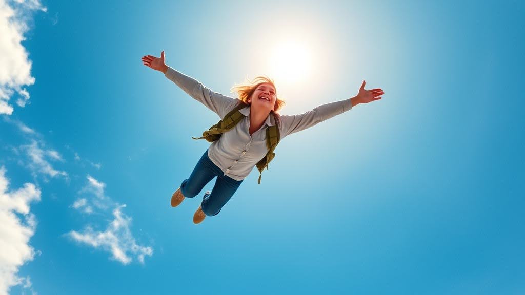 Dreaming of flying - The ultimate transcendence
